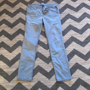 Anerican Eagle gray skinny pants 14 xlong